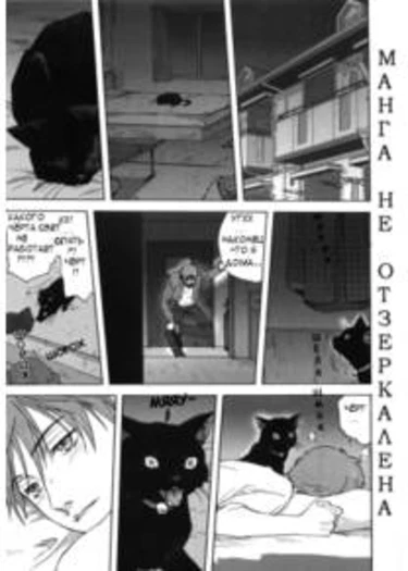 A cat repaying kindness by Neko-Punk (Кошка, которая платит за доброту.)